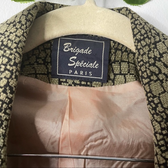 Brigade Speciale Paris Women’s Animal Print Blazer - Picture 5 of 6